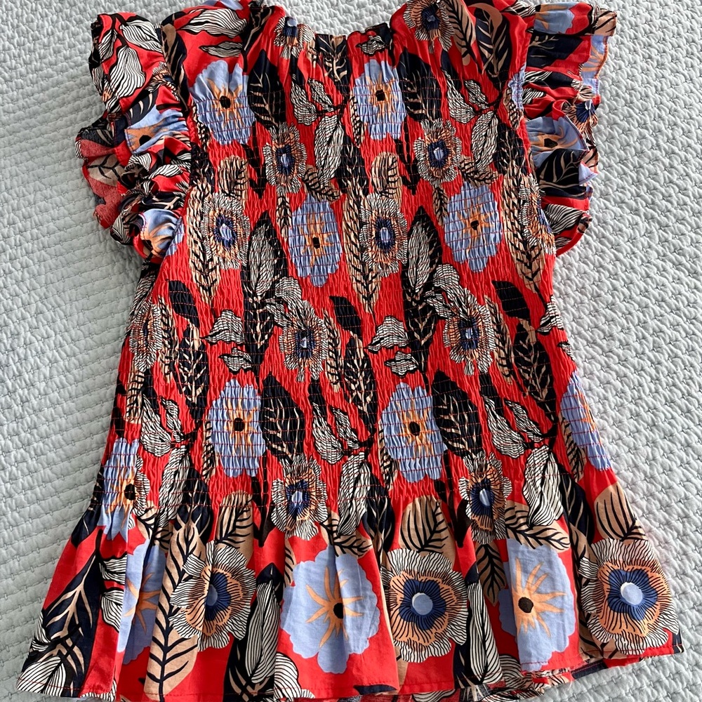 THML Floral Top Sz S